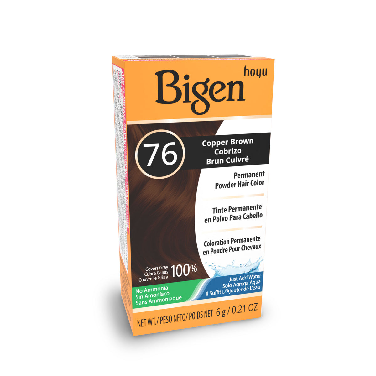 Bigen Permanent Powder #76 Copper Brown