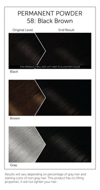 58 Black Brown